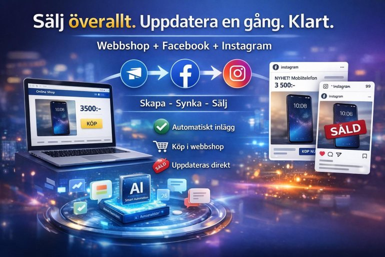 S�lj �verallt, Uppdatera en g�ng